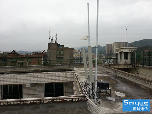  沙坡头某看守所大功率手机信号屏蔽器（白噪声）案例